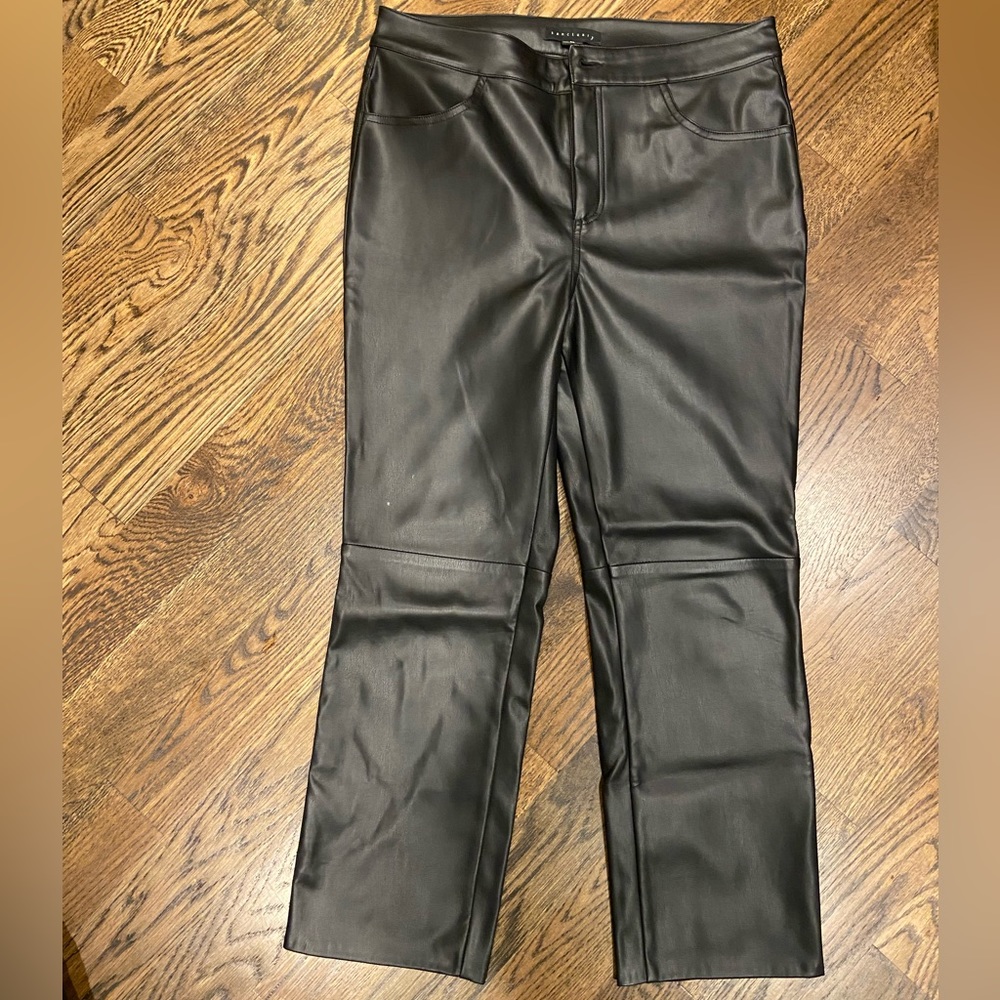Sanctuary like leather pants size 30